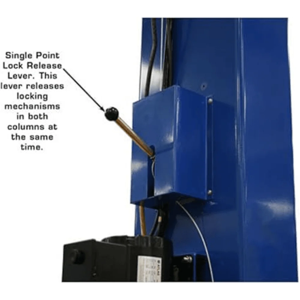 12000 LB Heavy Duty 2-Post Lift thumbnail 4