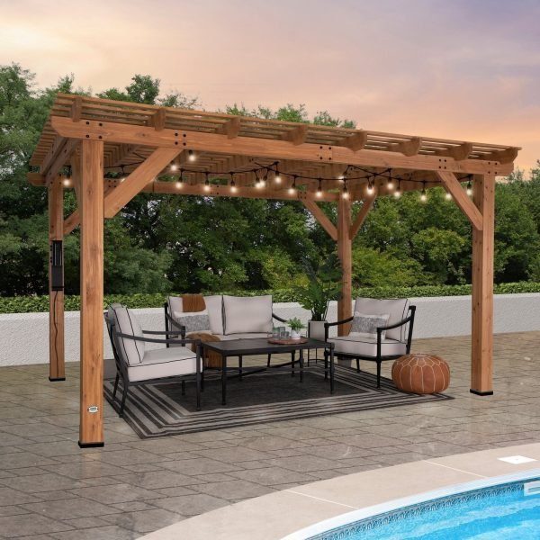 14×10 Delray Pergola thumbnail 2