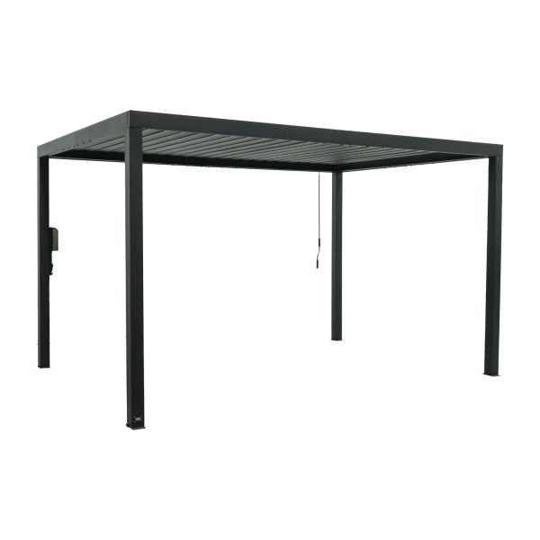 14×10 Sarasota Steel Louvered Pergola thumbnail 5