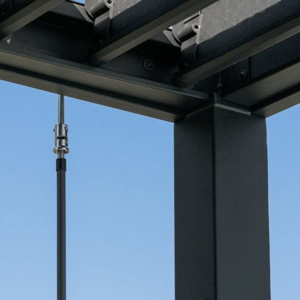 14×10 Sarasota Steel Louvered Pergola thumbnail 6