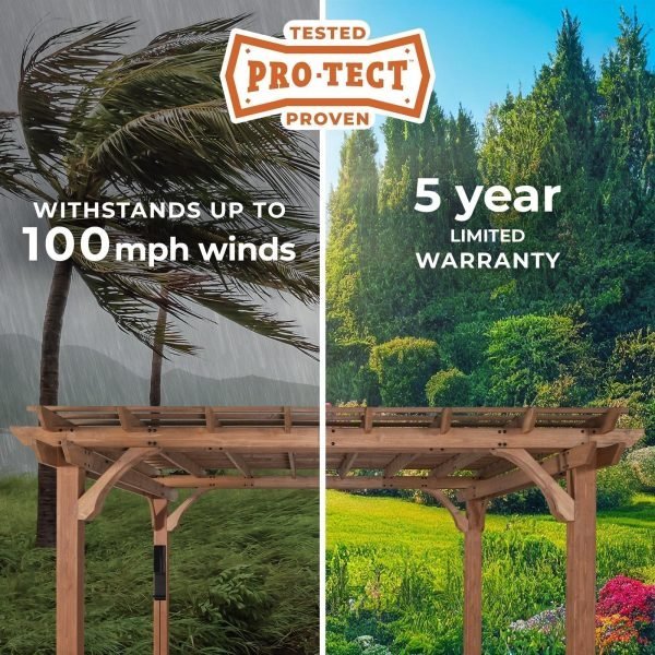 14×12 Beaumont Pergola thumbnail 4