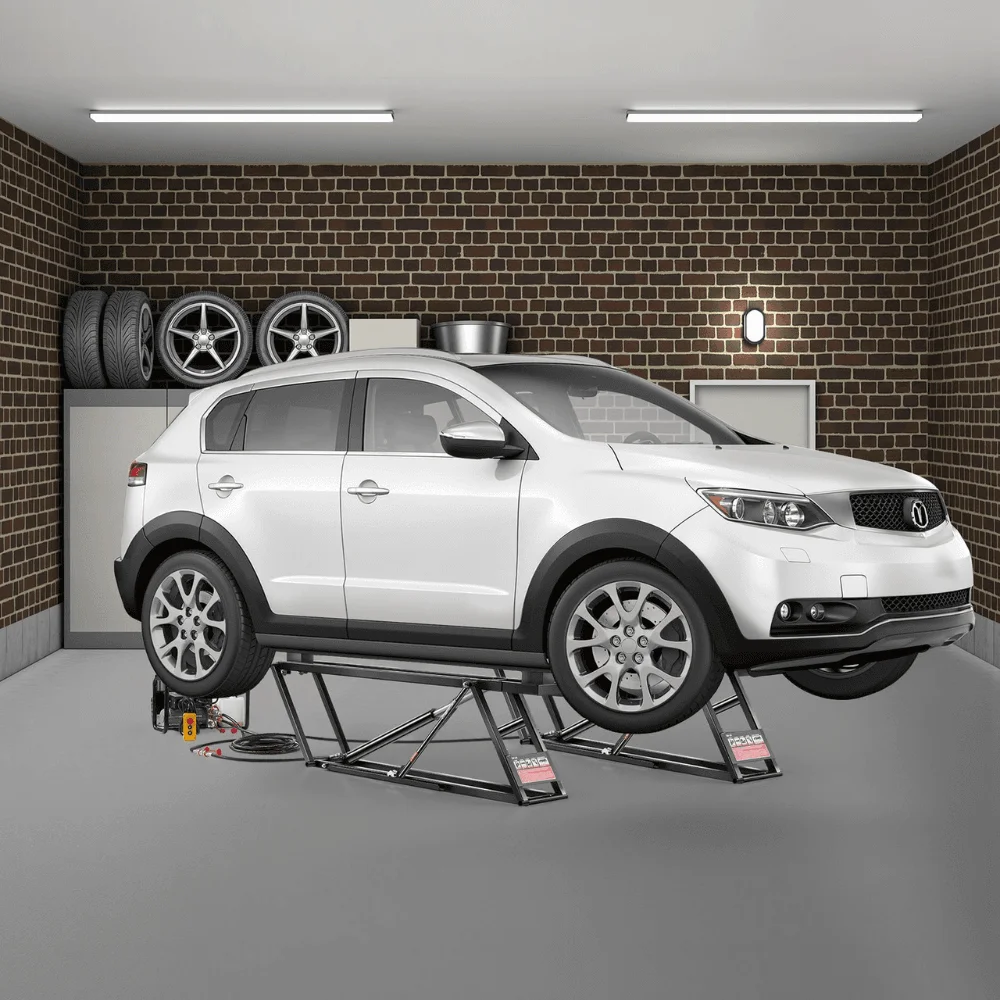 5,000 LB Adjustable Car Lift with Remote Control – Perfect for Home Garages thumbnail 4