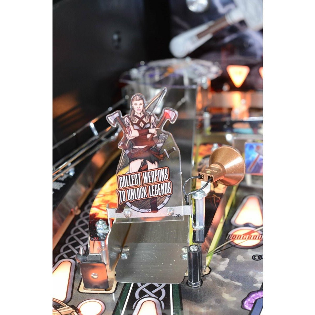 American Pinball Legends of Valhalla Classic Pinball Machine thumbnail 4