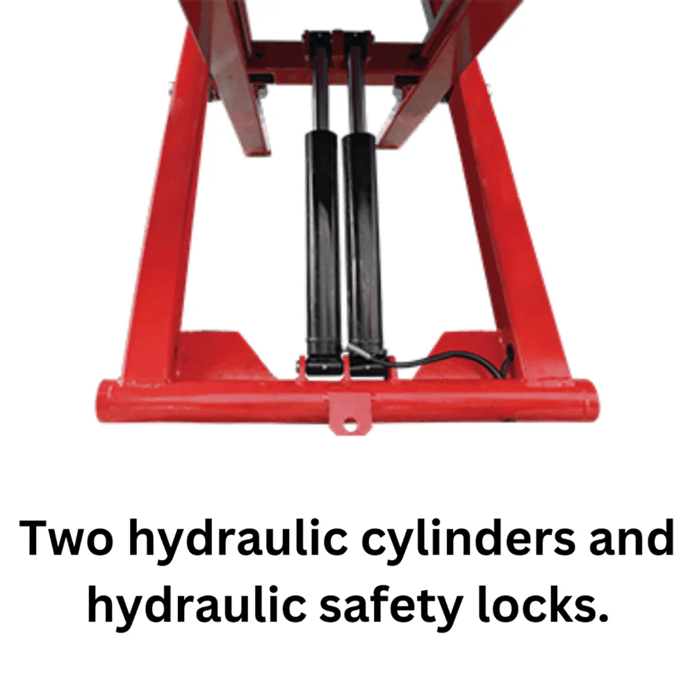 AMGO Hydraulics EM06 Portable Mid Rise Scissor Lift 6,000 lbs. thumbnail 3