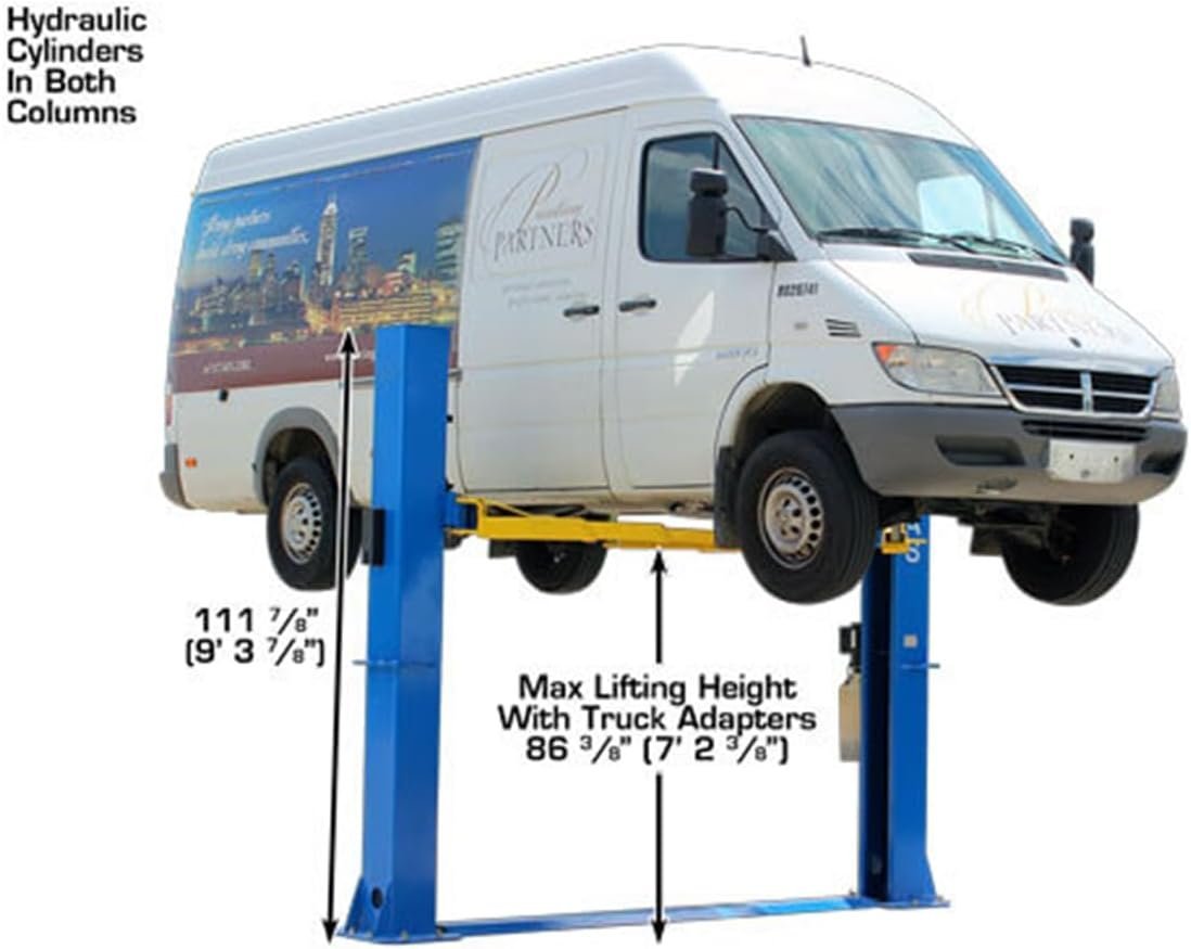 Atlas Automotive Equipment Atlas Equipment BP10000X Commercial Grade Baseplate 10 000 Lb. Capacity 2-Post Lift thumbnail 5