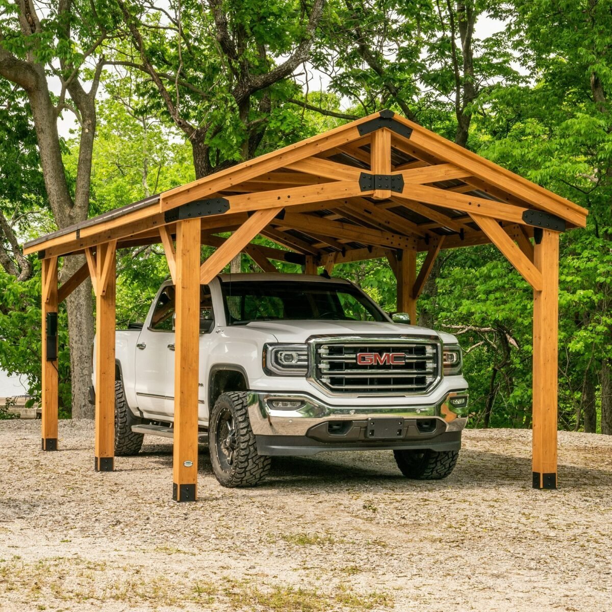 Backyard Discovery 20′ x 12′ Norwood Carport Gazebo thumbnail 2