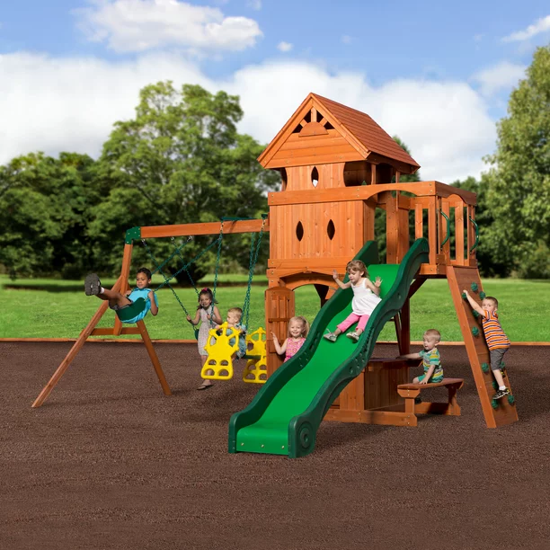 Backyard Discovery Monterey Swing Set thumbnail 2