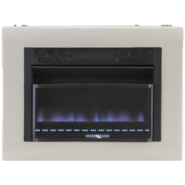 Cedar Ridge Reconditioned Hearth Dual Fuel Ventless Blue Flame Gas Space Heater With Blower – 20,000 BTU, T-Stat Control – Model# CH20TBU-R thumbnail 2