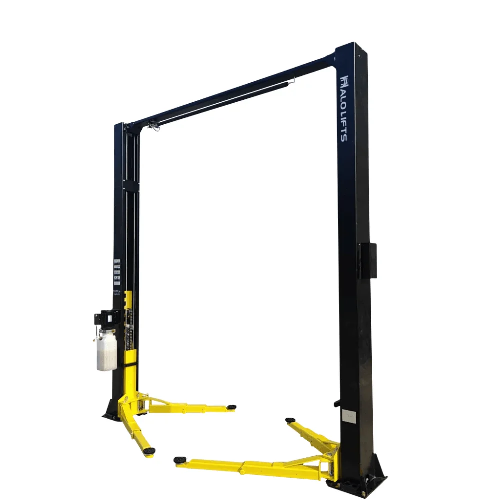 HALO LIFTS Clear Floor 2 Post Car Lift – 12,000 LB Capacity thumbnail 3