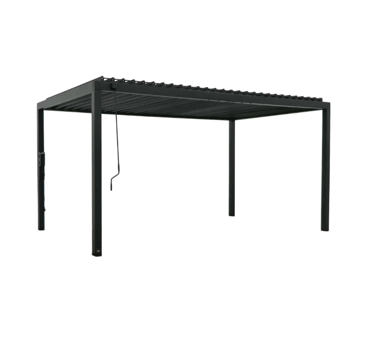 Backyard Discovery Sarasota 16’x10′ Galvanized Steel Louvered Pergola