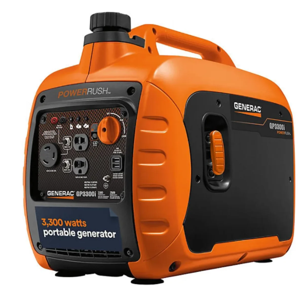 Generac 7153 GP3300i 3300-Watt Super Quiet Portable Inverter Generator