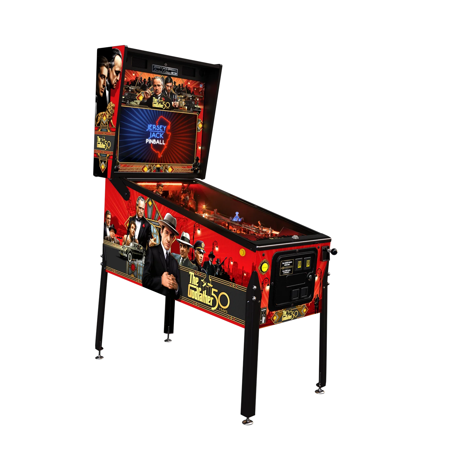 JJP The Godfather Limited Edition Pinball Machine thumbnail 3