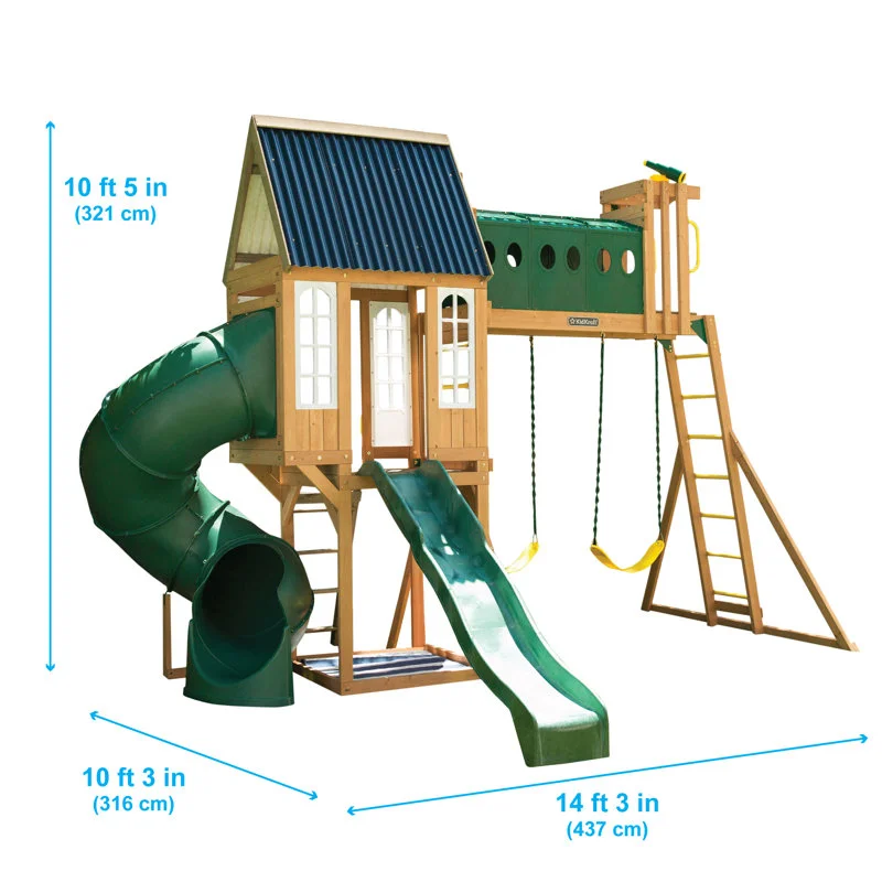 KidKraft Skyway Resort Wooden Swing Set thumbnail 3