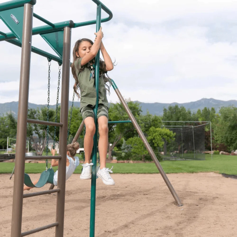 Lifetime Powder Coated Steel Swing Set with 4 Swing(s) , 1 Slide(s) thumbnail 4