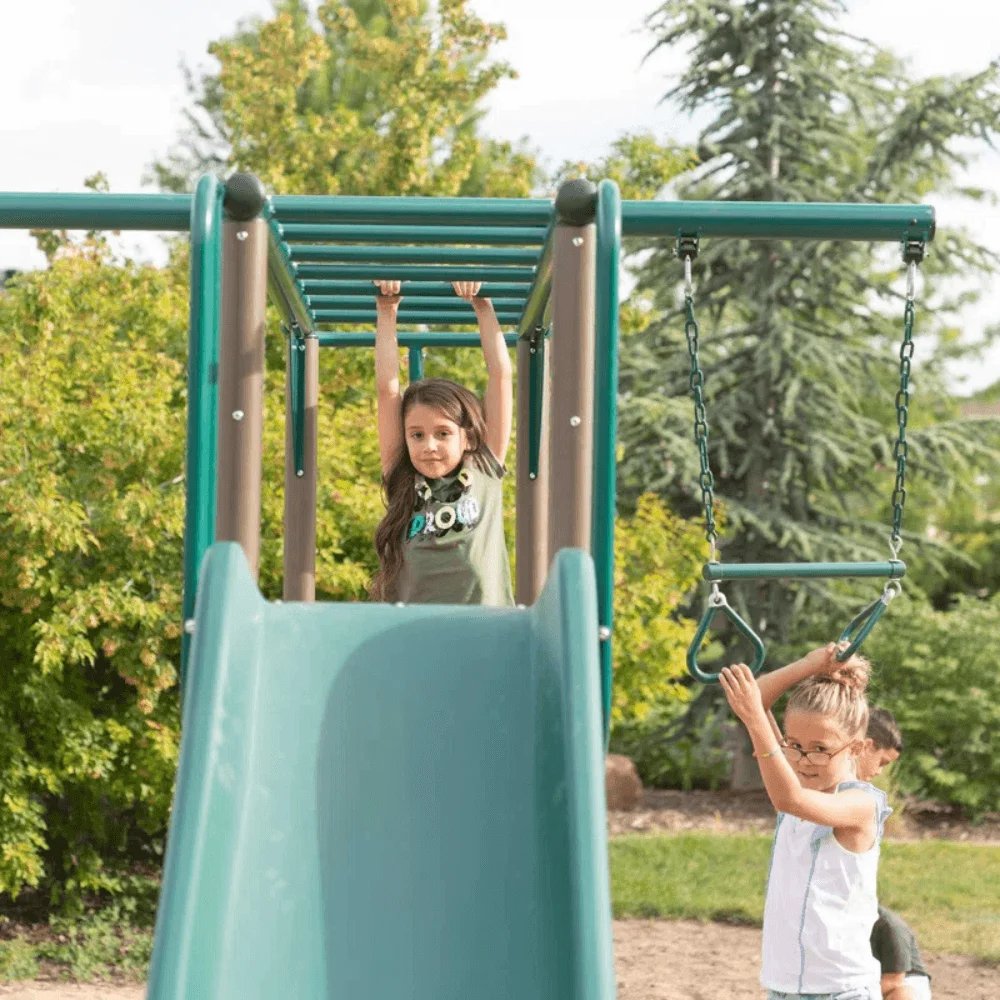Lifetime Powder Coated Steel Swing Set with 4 Swing(s) , 1 Slide(s) thumbnail 6