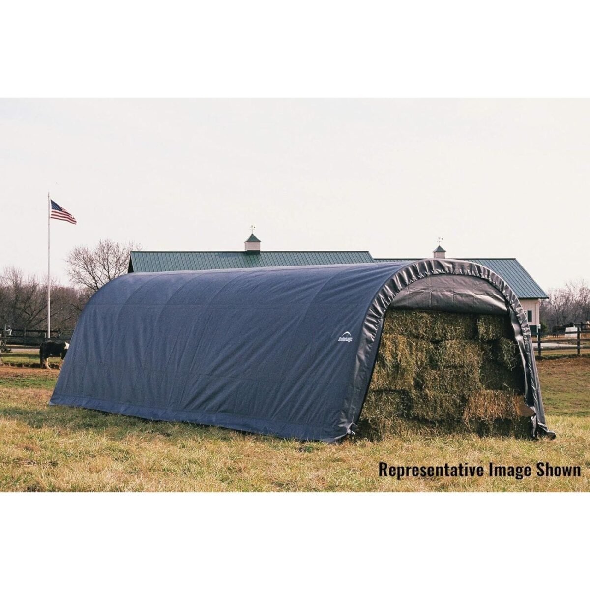 ShelterLogic ShelterCoat Round Style Garage thumbnail 2