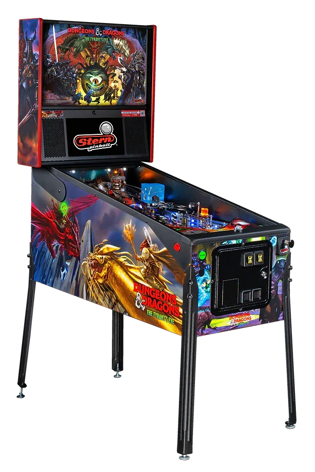 Stern Pinball Dungeons & Dragons: The Tyrant’s Eye Premium Pinball Machine thumbnail 2
