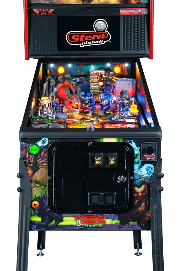 Stern Pinball Dungeons & Dragons: The Tyrant’s Eye Pro Pinball Machine thumbnail 5