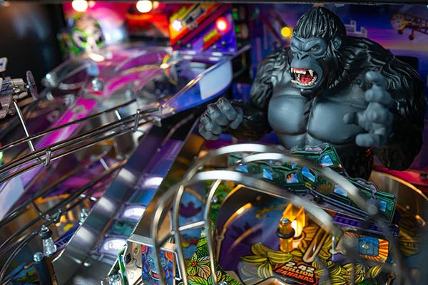 Stern Pinball King Kong: Myth of Terror Island Pro Pinball Machine thumbnail 4