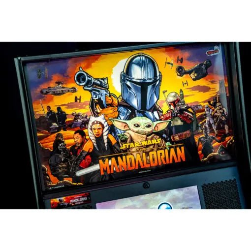 Stern Pinball The Mandalorian Pro Pinball Machine thumbnail 4