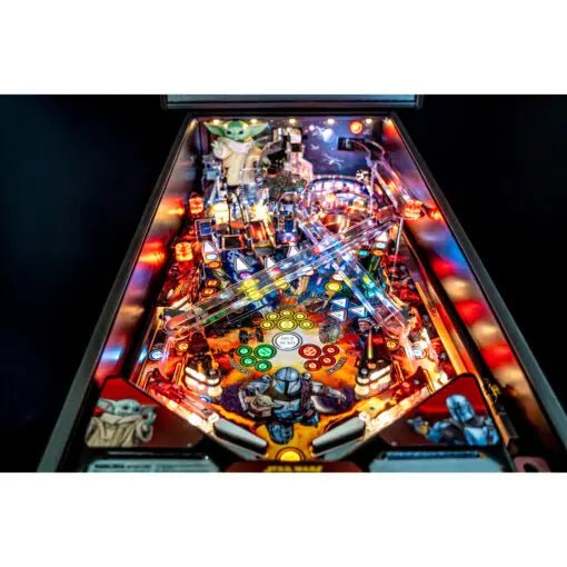 Stern Pinball The Mandalorian Pro Pinball Machine thumbnail 6
