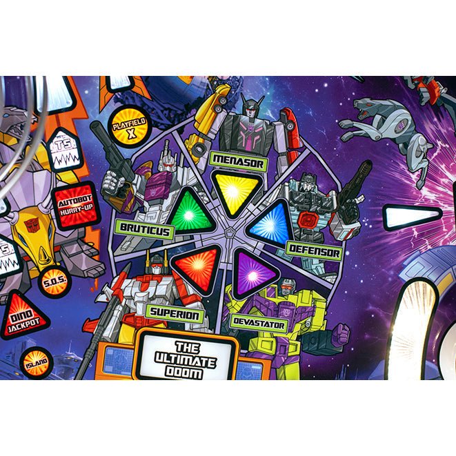 Stern Pinball Transformers: More Than Meets the Eye Pro Pinball Machine thumbnail 6
