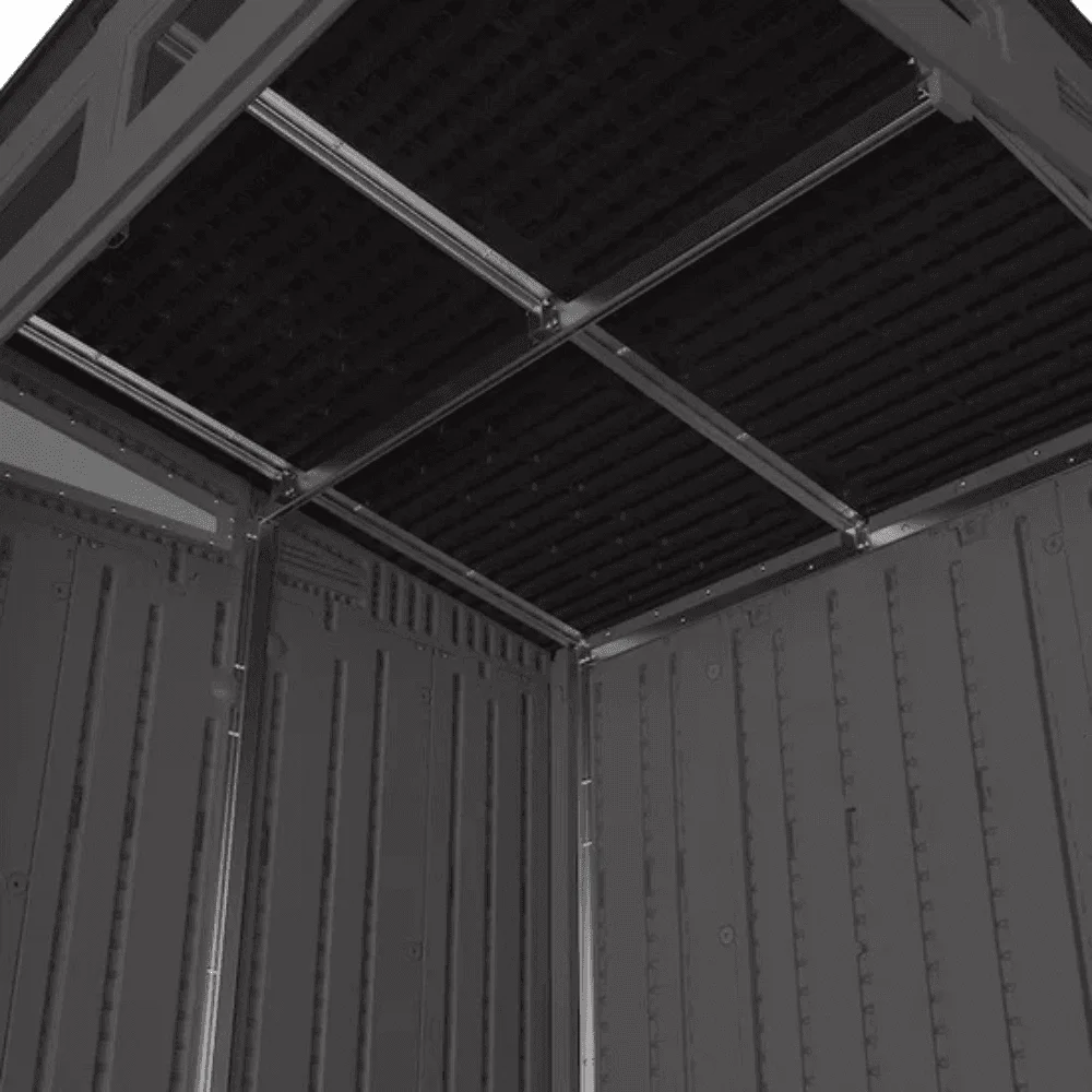 Suncast 6-ft x 5-ft Resin Shed Lean-to Resin Storage Shed (Floor Included) thumbnail 4