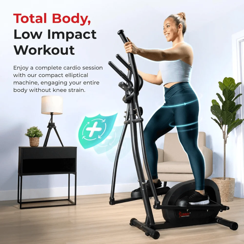 Sunny Health and Fitness Programmable Magnetic Elliptical thumbnail 5