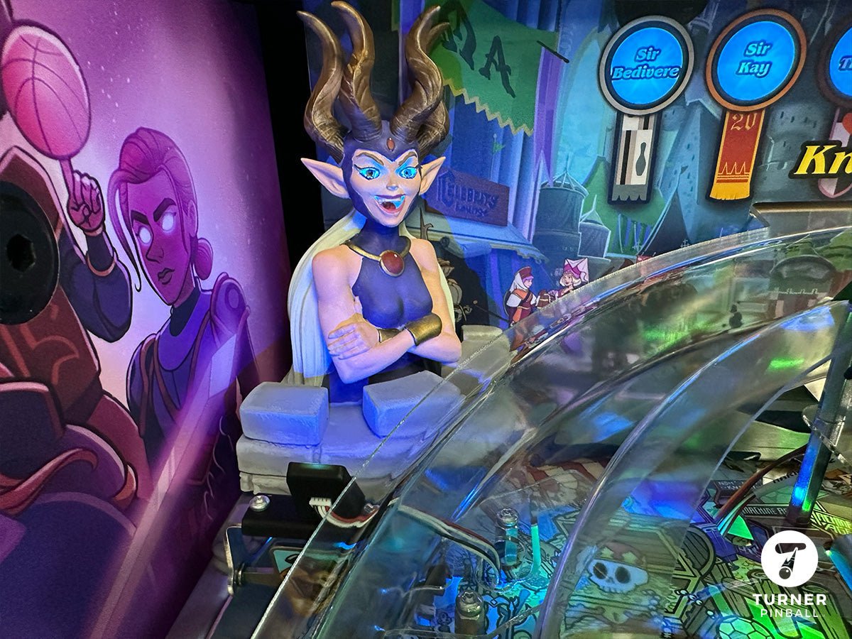 Turner Pinball Merlin’s Arcade Pinball Machine – Legendary Edition thumbnail 4