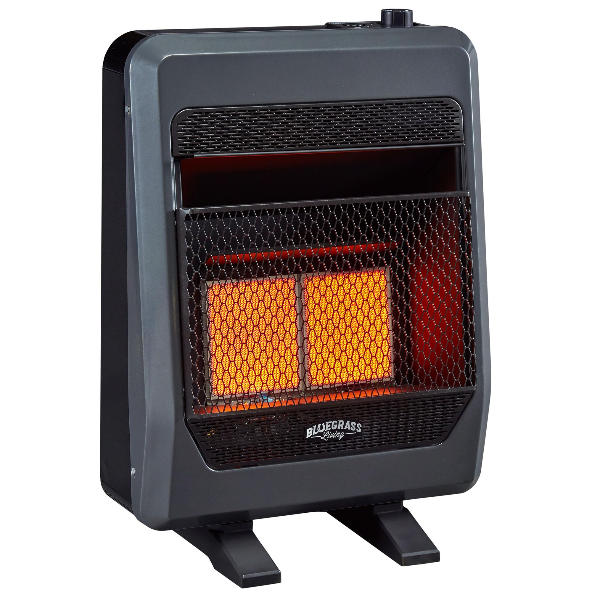 Avenger Reconditioned Dual Fuel Ventless Infrared Gas Space Heater – 20,000 BTU, T-Stat – Model# FDT2IRA-R
