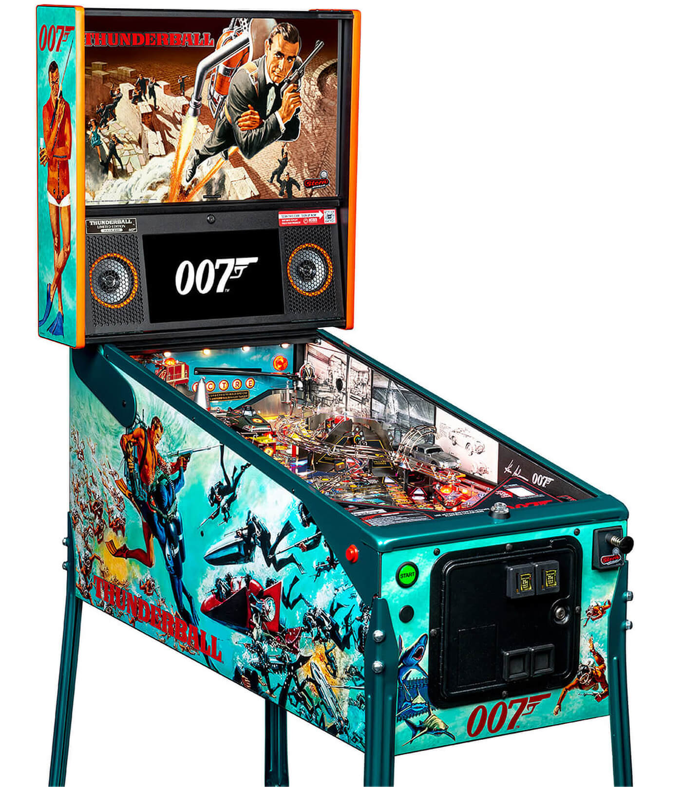 Stern Pinball James Bond 007 Premium Pinball Machine
