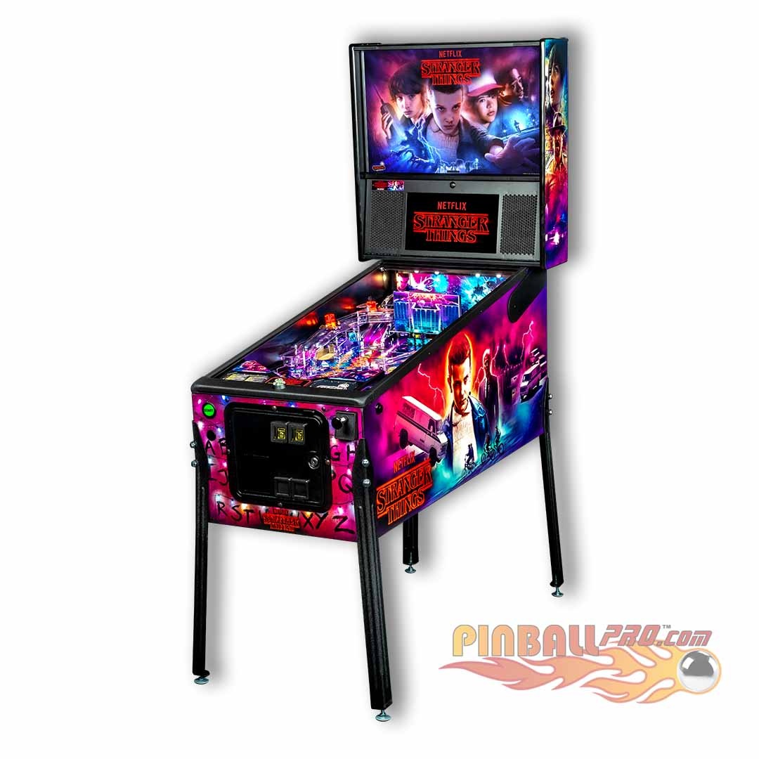 Stern Pinball Stranger Things Premium Pinball Machine