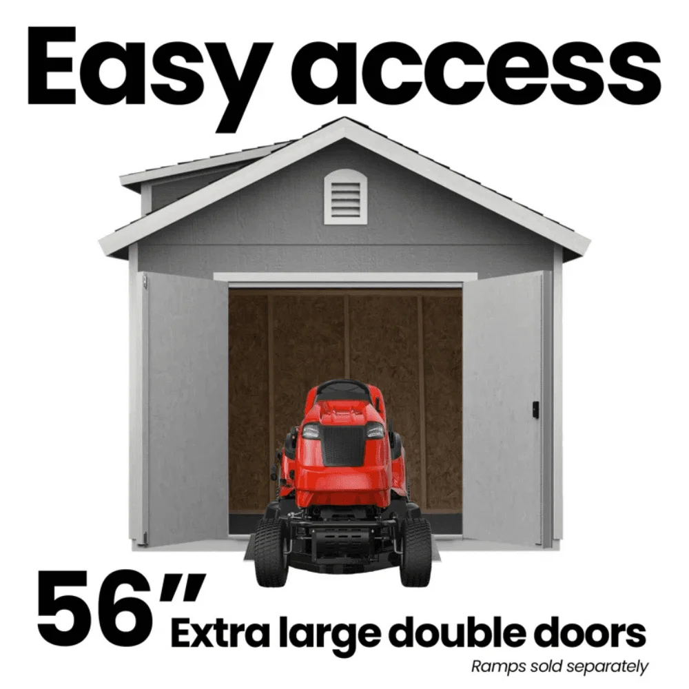 Windemere 10 ft. W x 12 ft. D Storage Shed thumbnail 3