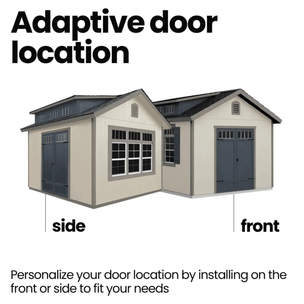 Windemere 10 ft. W x 12 ft. D Storage Shed thumbnail 5